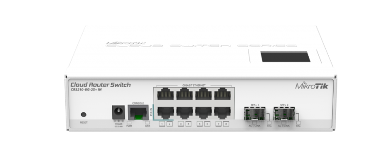 Mikrotik CRS210-8G-2S+IN - WCI