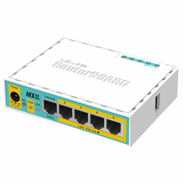 MikroTik hEX PoE lite - WCI MikroTik hEX PoE lite - WCI