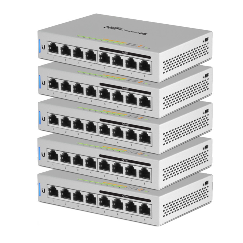 Ubiquiti UniFi Switch 8 (5-pack) - WCI
