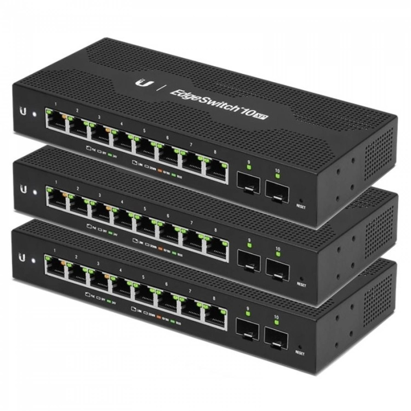 Ubiquiti EdgeSwitch 10XP (3-pack) - WCI