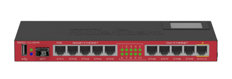 MikroTik RB2011UiAS-IN - WCI